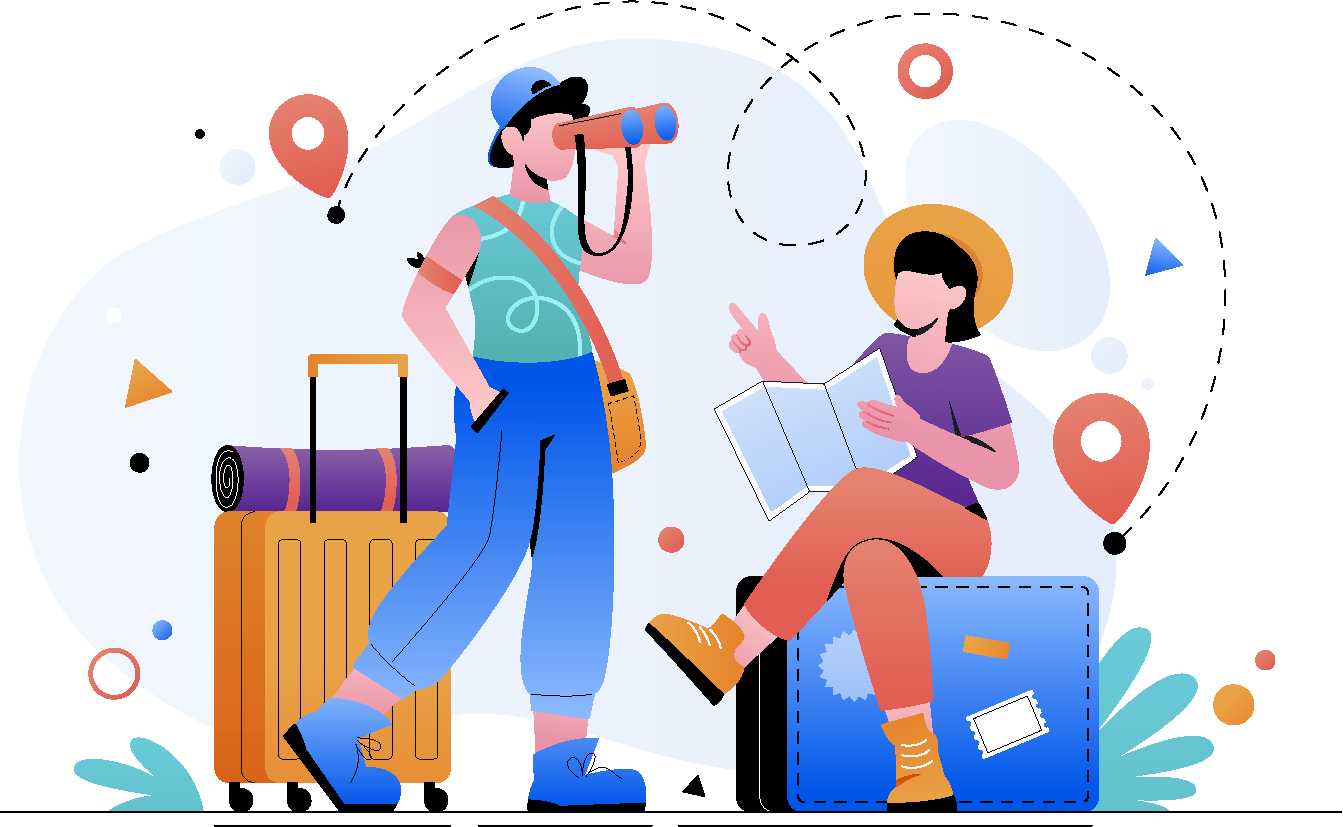Illustration voyage - planifier son séjour pas cher avec VoyagerECO