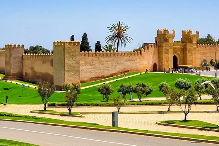 Le site de Chellah à Rabat, Maroc